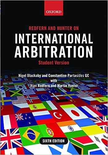 Redfern And Hunter On International Arbitration Kindle Edition