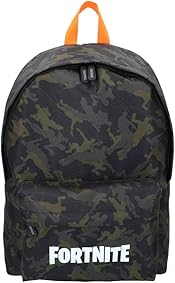 Fortnite - Mochila Camuflaje negro 31 x 43 cm (77081) 