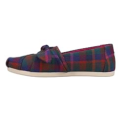 TOMS Women's Alpargata Loafer Flat, Dark Fuchsia