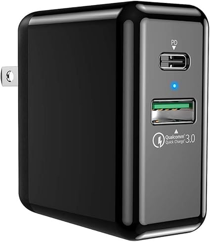 Amazon Com Lrker Usb Type C Power Delivery Quick Charge 3 0 Wall