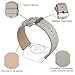 for Apple Watch Band 38mm Series 1 Series 2 Series 3,TOROTOP Luxury Walnut Brown Genuine Leather Watch Band Strap Replacement Wrist Band with Adapter Clasp for 38mm Apple Watch & Sport & Edition
