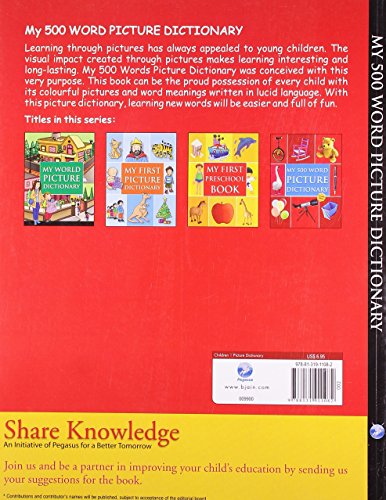 My 500 Word Picture Dictionary 1