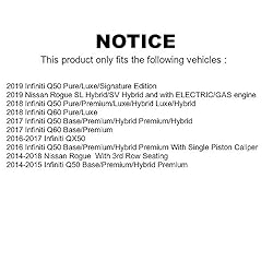 SIM Front Rear Semi-Metallic Brake Pads Kit