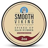 Hair Wax for Men - Strong Hold Styling Formula for All Hair Types - Best Texturizer For Long , Short , Spiky , Wild and Modern Hair Types - 2 OZ - Smooth Viking