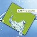 Zulay Kitchen Plastic Cutting Boards for Kitchen - Quality Thin Cutting Mat Set 4 Color - Flexible & Perfect for Chopping Meats, Vegetables, Beef, Fish, Chicken - Food Icons - Extra Large