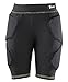 Vigilante Tech Kids Padded Shorts with Tailbone Pad for Snowboarding, Skateboarding, Ice Skating (Youth Large (25-28in Waist))