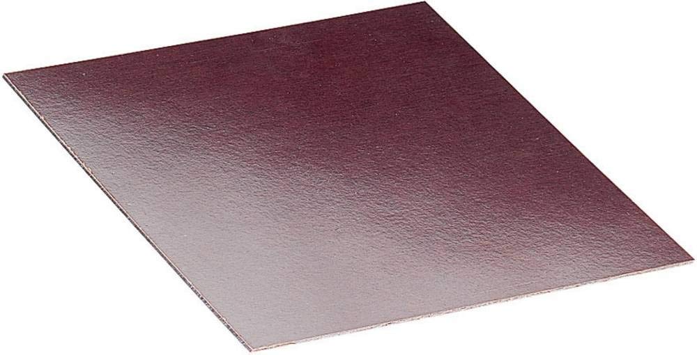 Proma 708 032 1010c Mounting Plate (L x W x H) 100 x 100 x 2 mm Bakelite Brown 1 pc(s)