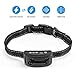 A AKOLI No Bark Collar [2017 New Version] Rechargeable Dog Bark Collar No Harm Shock Dog Control 7 Adjustable Sensitivity & Intensity Levels Bark Training Collar with Reflective Strap Dogs