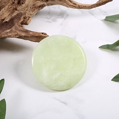 2 Pieces Jade Stone for Lash Glue Eyelash Extension Round Jade Stone