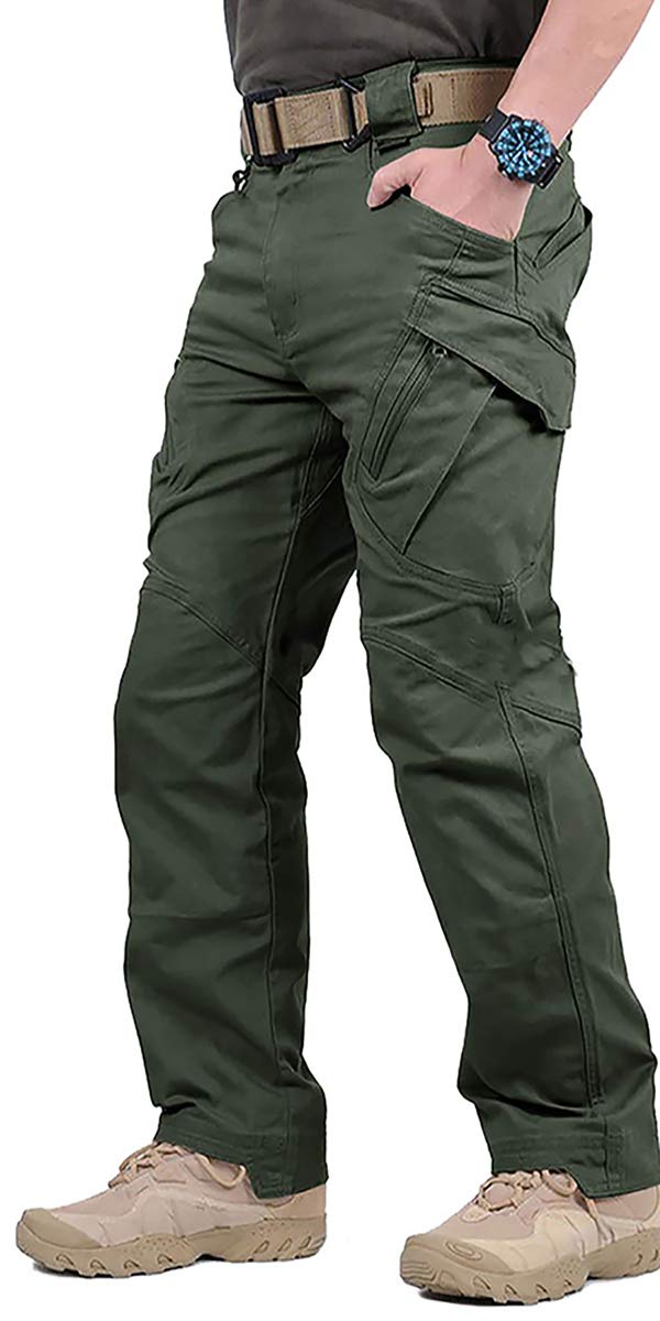 mens cargo walking trousers