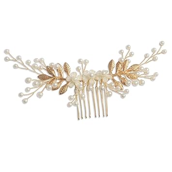 Amazon Com Ulapan Wedding Hair Comb Bridal Hair Accessories
