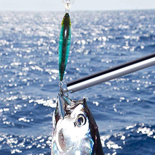 JOLIGAEA Angelzange, T-Typ Separator für Angelhaken, Fisch Greifer, 3 Stück Multifunktionales Edelstahl Angel Werkzeug… – Bild 5