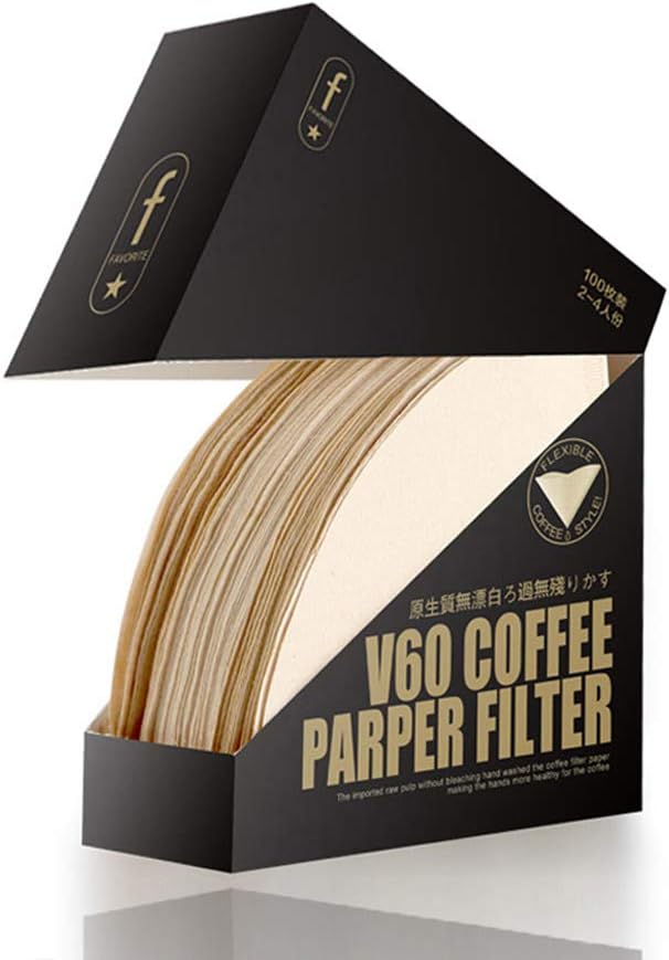 2 Cone Coffee Filters, V60 Paper Coffee Filters, Size 02