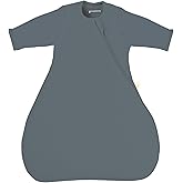 GUNAMUNA Long-Sleeve Transitional Swaddle Sleep Bag 2.5 TOG – Soothes Infants 3-6 Months, Easy Diaper Changes with WONDERZiP