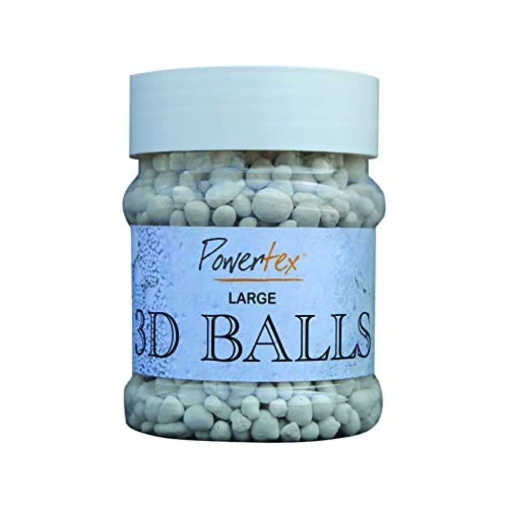 Powertex Stoneart 3D Balls Large 230 ml for Pictures as Structure Medium Coarse Grain 100 ml ASIN: B015RCHLY8 View on Amazon Submit and continue