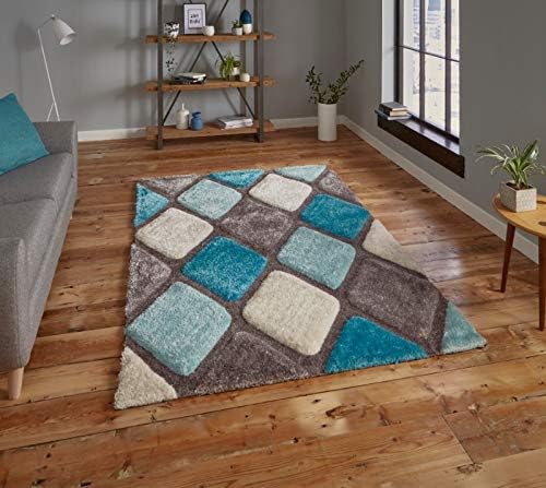 Rugs Direct Rug, Acrylic and Polyester, Multicoloured, 120cm x 170cm, 120 x 170 cm (Rectangular)