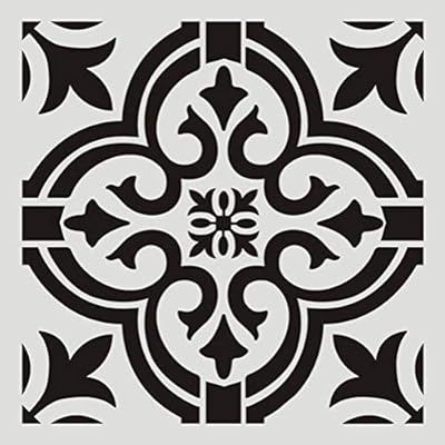 Download Four C Floral Painting Stencils For Floor Wall Tile Fabric Furniture Wood Burning Art Craft Supplies Mandala Template Reusable White Mj S Mandala Amazon Ae PSD Mockup Templates