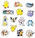 3 Sheets Puffy Scrapbooking Party Stickers + 43 Skateboard Stickers FREE USA SHIPPING - PIKACHU PUFFY / SKATEBOARD