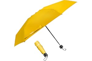TradMall Mini Travel Umbrella, Portable Lightweight Compact Parasol with 95% UV Protection for Sun & Rain