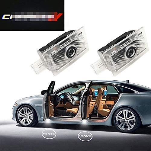 Eastfly Car Door LED Logo for Dodge Projector Ghost Shadow Charger Magnum, Entry Welcome Lamp Logo Light, LED Courtesy Step Lights Ground Lamp Kit Replacement (2. Letter Emblem for Charger)