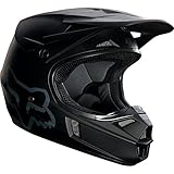 2016 Fox Racing Youth V1 Matte Black Helmet (YL)