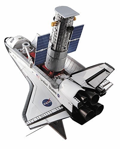 51VlOEai%2BZL Hasegawa 1/200 Hubble Space Telescope & Space Shuttle Orbiter with Astronauts Model Kit(Japan Import) - Image 3