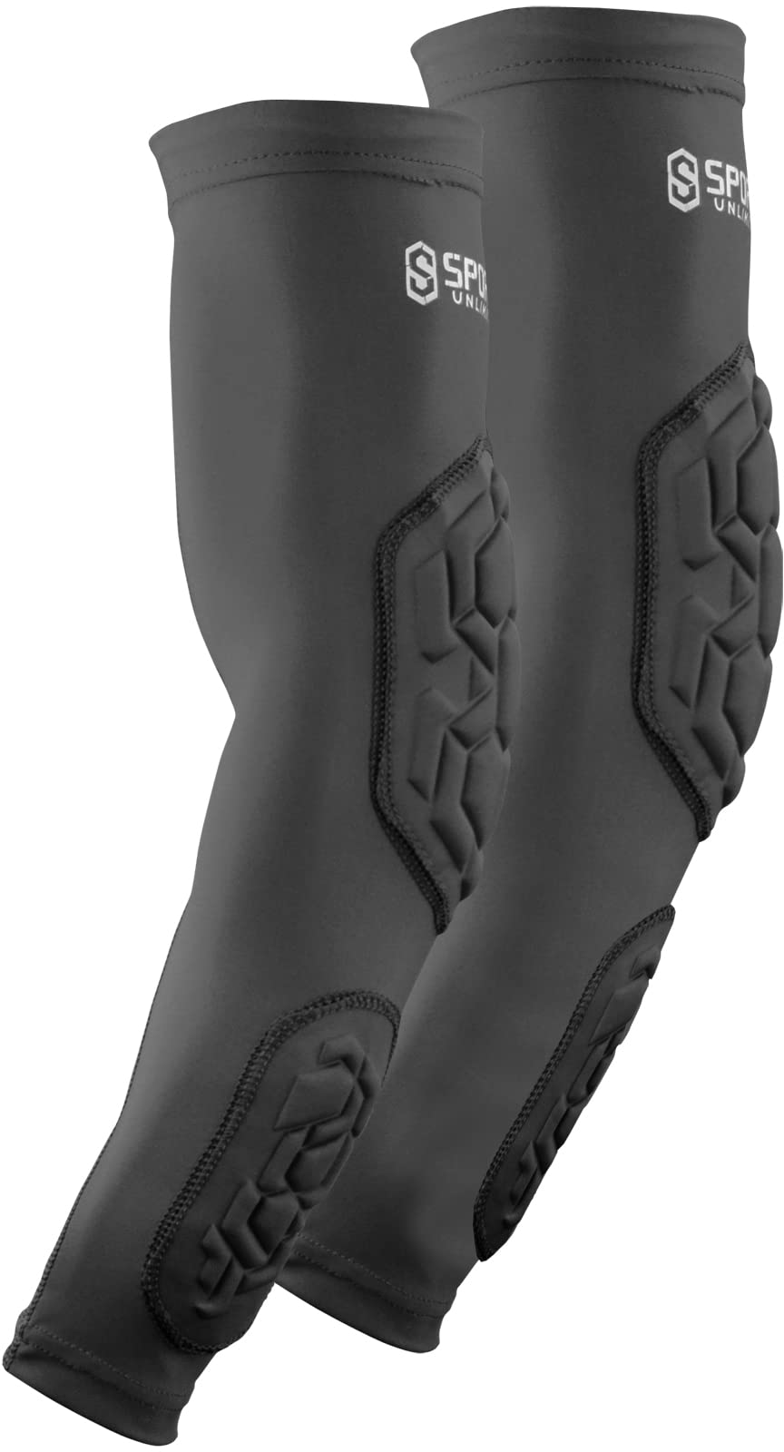 Photo 1 of **ONLY ONE**Sports Unlimited Padded Forearm Elbow Sleeves for Football Basketball Baseball Volleyball Soccer - Youth & Adult - Pair