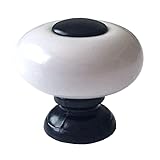 Drawer Knob Ceramic Cabinet Pull Handle Silver