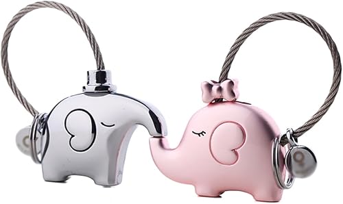 Amazon Co Jp Isuperb ペア キーホルダー キーケース カップルホルダー キーリング キーホルダー ギフトボックス附き 2セット シルバー ピンク 服 ファッション小物