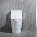 WOODBRIDGE T-0019 Cotton toilet | Modern Design, One Piece, Dual Flush | White