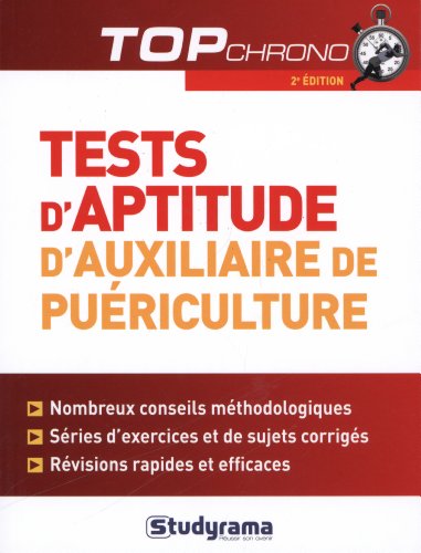 Tests d'aptitude auxiliaire de puériculture