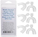 Watts Dental Super Thin Teeth Whitening Trays Pack Of 6
