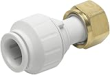 Speedfit 22mm 3/4 BSP Straight Tap Push Fit Connector view 1