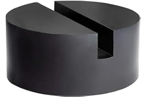 1 Pack Jack Pad Medium Size Adapter Universal Rubber Protector Slotted Frame Rail Protector Floor Jack Disk Rubber Pad