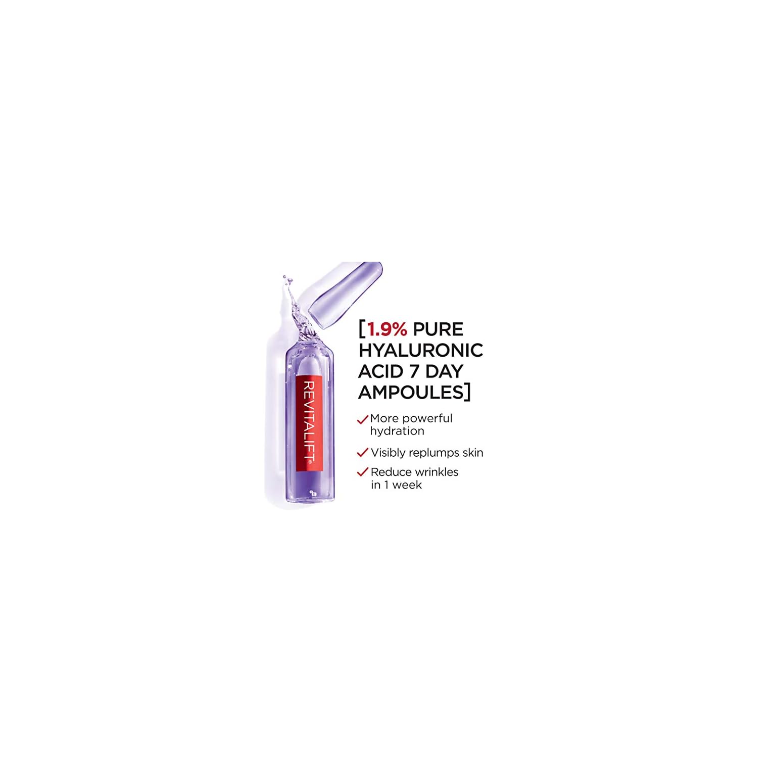 L'Oreal Paris Revitalift Derm Intensives Hyaluronic Acid Serum Ampoules