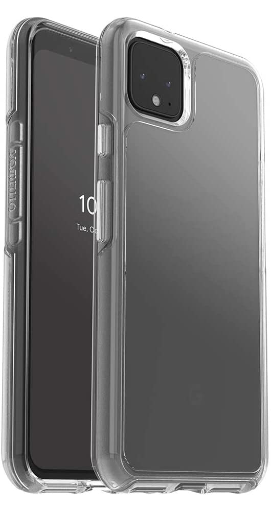 OtterBox Symmetry Clear Case for Pixel 4 XL, Shockproof, Drop Proof, Protective Thin Case, 3x tested to Military Standard, Clear