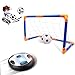Kids Toys Hover Ball, Rolytoy Air Power Soccer Goal Set for Age of 2-16 Year Old Boys Girls with LED Lights as Indoor Outdoor Sport Games Gifts