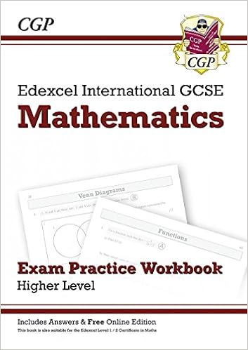 Edexcel Certificate International Gcse Maths Exam Practice Workbook With Ans Online Edition A G Amazon Com Books
