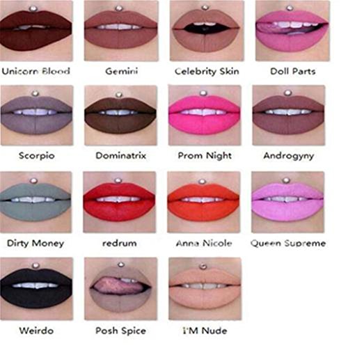 Amazon Com Jeffreestar Matte Makeup Cosmetic Liquid Lipsticks Matte Lipgloss Androgyny Beauty