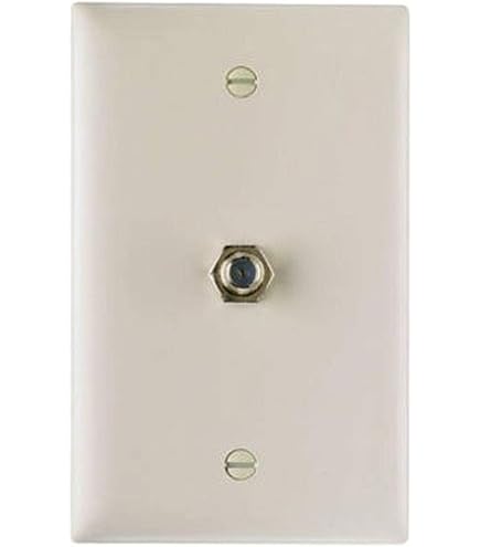 Pass & Seymour TPJ8ICC70 Nylon Wall Plate- 1 Gang- Ivory, 1