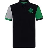 Celtic Football Club Official Soccer Gift Mens Crest Polo Shirt