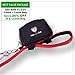 Dog Leash for Medium, Large and Small Dogs - 6 Foot Dog Leashes for Training and Daily Walks - Durable Sizes in Lightweight and Heavy Duty for Small and Large Breeds (1-Layer, Red)