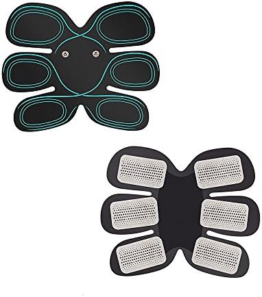 Abs Trainer Replacement Gel Sheet,JYVIN SK017 Abdominal Muscles Toner, ABS Trainer Ab Belt , Portable Unisex Fitness Training Gear,Wireless Muscle Exercise For Abdomen/Arm/Leg Training Men Women Green