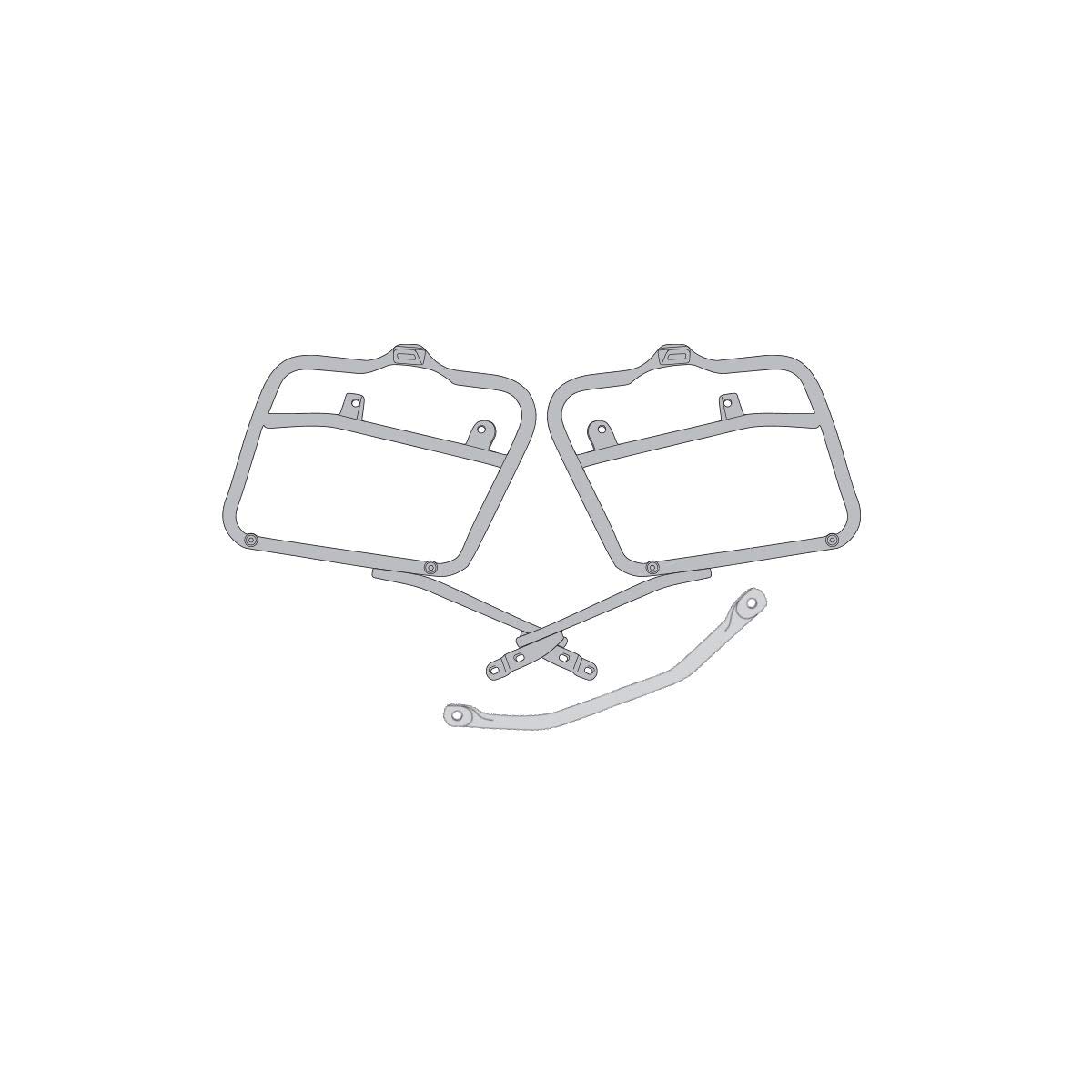 GIVI Pl1146 Tubular Side Rack for Honda Nc700X/Nc750X