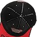 WITHMOONS Superman Shield Embroidery Cotton Baseball Cap AC3260 (Black, L)