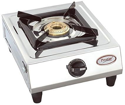Prestige Prithvi Gas Stove, Silver