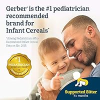 gerber dha & probiotic oatmeal baby cereal