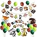 50-Pack Woodland Party Decorations Supplies with 22 Balloons, 2 Banners and 12 Cupcake Toppers Picks, Woodland Creature Baby shower Party Supplies.