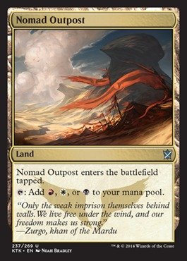 Magic: the Gathering - Nomad Outpost (237/269) - Khans of Tarkir