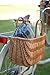 Vintiquewise(TM) Wicker Shopping Basket, Bike Basket, Honeythumb 2
